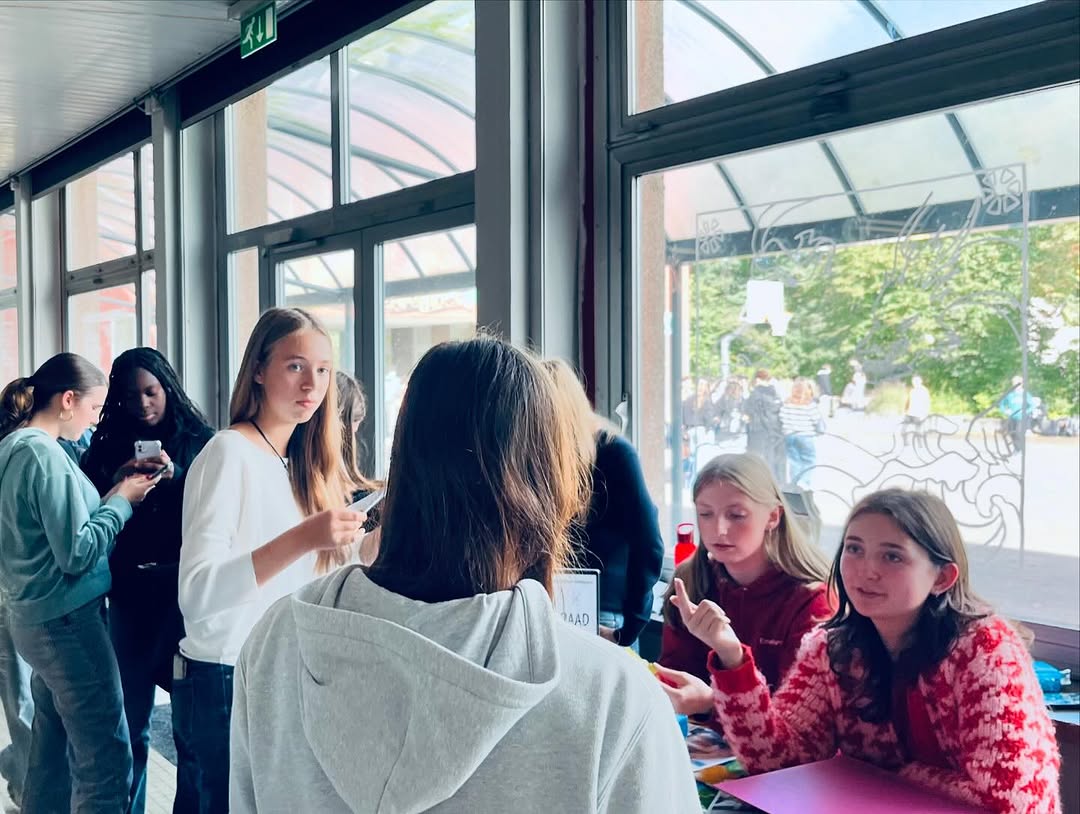 Leerlingenraad in actie Leerlingenraad in actie